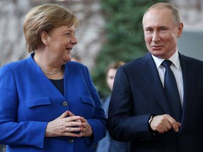 Владимир Путин - Ангела Меркель - Меркель у Путина заявила о "застое" в нормандском формате и вспомнила про Крым - unn.com.ua - Россия - Украина - Киев - Крым - Германия