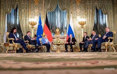 Владимир Путин - Ангела Меркель - Путин и Меркель обсудили транзит газа по Украине - korrespondent.net - Россия - Украина - Германия