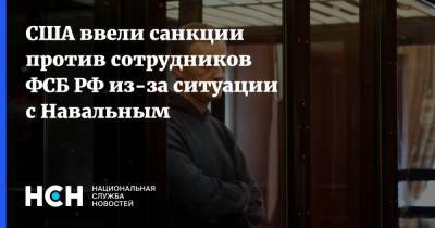 Алексей Навальный - США ввели санкции против сотрудников ФСБ РФ из-за ситуации с Навальным - nsn.fm - Россия - США - Вашингтон - Англия