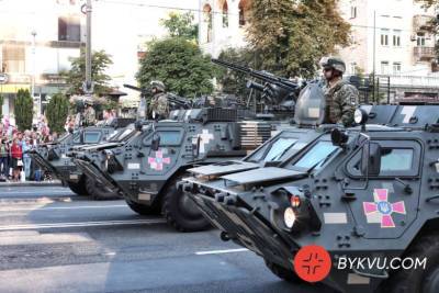 Друга репетиція військового параду до Дня Незалежності: як це було - bykvu.com - Украина