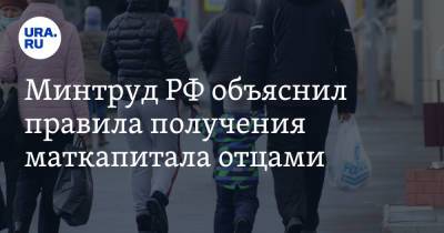 Минтруд РФ объяснил правила получения маткапитала отцами - ura.news - Россия