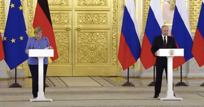 Владимир Путин - Алексей Навальный - Ангела Меркель - Встреча Путина и Меркель: что обсуждали лидеры России и Германии в Москве (видео) - focus.ua - Москва - Россия - Украина - Белоруссия - Германия - Афганистан