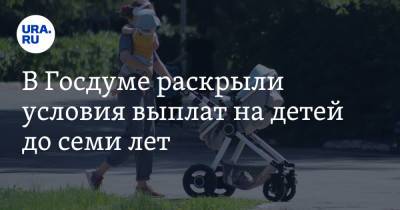 В Госдуме раскрыли условия выплат на детей до семи лет - ura.news - Россия