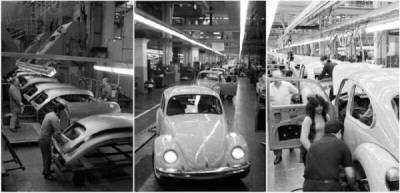 30 снимков, запечатлевших повседневную жизнь на заводе Volkswagen в Вольфсбурге в 1972 году - skuke.net - США - Англия - Германия - штат Вашингтон - Интересно
