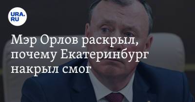 Алексей Орлов - Мэр Орлов раскрыл, почему Екатеринбург накрыл смог - ura.news - Екатеринбург - Орел - Первоуральск