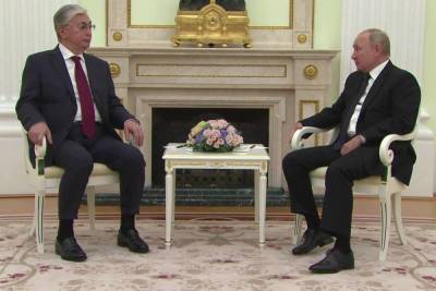 Владимир Путин - Касым-Жомарт Токаев - Касым Токаев - Путин на встрече с Токаевым назвал важным вопрос по Афганистану - mk.ru - Россия - Казахстан - Афганистан