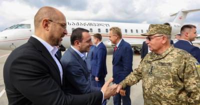 Ираклий Гарибашвили - Денис Шмыгаль - В Украину прибыл первый участник Крымской платформы - dsnews.ua - Украина - Киев - Грузия - Львов