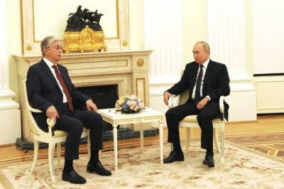 Владимир Путин - Касым Токаев - Путин принял в Кремле президента Казахстана Токаева - aif.ru - Россия - Казахстан - Афганистан