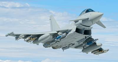 Британские истребители Typhoon пролетят над Киевом в День Независимости (фото) - focus.ua - Украина - Киев - Англия - Великобритания
