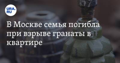 В Москве семья погибла при взрыве гранаты в квартире. Подробности трагедии - ura.news - Москва - Россия