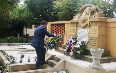 В Чехии открыли мемориал украинским воинам - korrespondent.net - Украина - Чехия - Прага - Брно
