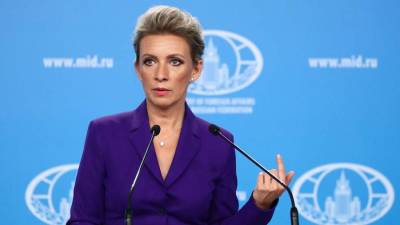 Мария Захарова - Захарова заявила о сожалении из-за реакции Запада на отход Киева от Минских соглашений - iz.ru - Москва - Россия - Киев - Израиль
