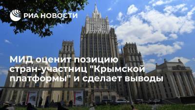 Мария Захарова - Дмитрий Кулебы - Представитель МИД Захарова: Москва оценит позицию стран-участниц "Крымской платформы" - ria.ru - Москва - Россия - Украина - Киев - Крым - Турция