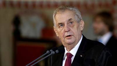 Милош Земан - Президент Чехии заявил, что не РФ является главным противником НАТО - iz.ru - Россия - Израиль - Франция - Чехия - Афганистан