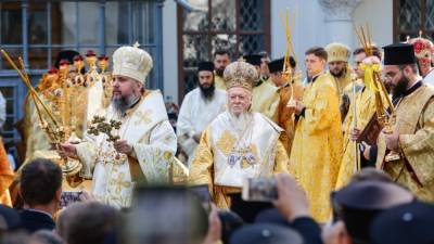 Владимир Зеленский - Вселенский патриарх Варфоломей посещает Украину - svoboda.org - Москва - Россия - Украина - Киев