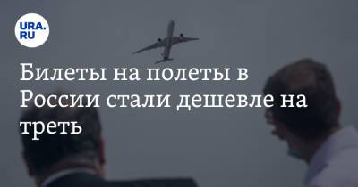 Билеты на полеты в России стали дешевле на треть - ura.news - Россия