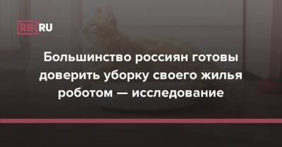 Большинство россиян готовы доверить уборку своего жилья роботом — исследование - rb.ru - Россия