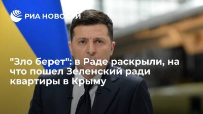 Владимир Зеленский - Сергей Лавров - Елена Зеленская - Илья Кива - Дмитрий Кулеба - Депутат Рады Кива: Зеленский проводит "Крымскую платформу" из-за своей квартиры на полуострове - ria.ru - Москва - Россия - Украина - Киев - Крым