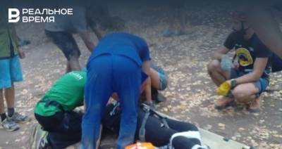 Со скалы у Юрьевских пещер в Татарстане сорвалась альпинистка - realnoevremya.ru - респ. Татарстан