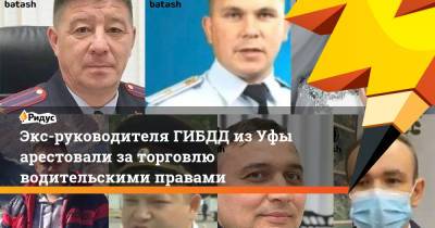 Экс-руководителя ГИБДД из Уфы арестовали за торговлю водительскими правами - ridus.ru - Уфа