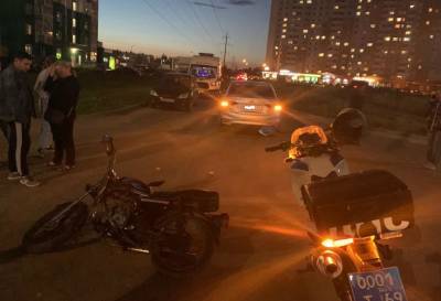 В Твери 14-летний мотоциклист столкнулся с легковушкой - afanasy.biz - Тверь - район Пролетарский, Тверь