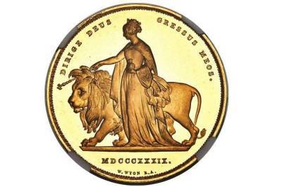 королева Виктория - Монету с королевой Викторией и львом оценили в сотни тысяч долларов (фото) - smartmoney.one - Украина - Британская Империя
