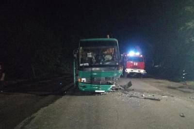 При столкновении легковушки и автобуса в Моршанске погиб 28-летний мужчина - tambov.mk.ru - Моршанск