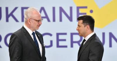 Владимир Зеленский - В Киеве открылась конференция "Крымской платформы", Латвию представляет президент Левитс - rus.delfi.lv - Украина - Киев - Крым - Латвия