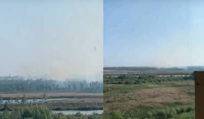 В Тюмени около Лесобазы снова горят леса - nashgorod.ru - Челябинская обл. - Тюмень - Свердловская обл. - Курганская обл.