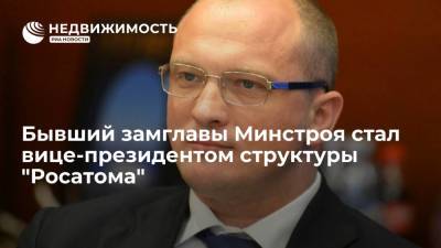Дмитрий Волков - Бывший замглавы Минстроя Волков стал вице-президентом структуры "Росатома" - realty.ria.ru - Москва - Россия - Хабаровский край