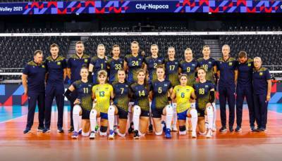 Украина обыграла Швецию на женском чемпионате Европы по волейболу - sportarena.com - Украина - Турция - Румыния - Швеция - Финляндия - Болгария - Хорватия - Сербия - Голландия