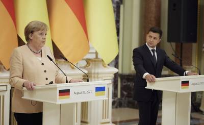 Владимир Зеленский - Ангела Меркель - Николай Маломуж - Визит Меркель на Украину: надежды Зеленского не оправдались (Телеграф) - geo-politica.info - Россия - США - Украина - Киев - Германия