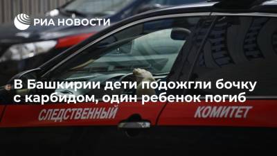 В Башкирии шестилетние дети подожгли бочку с карбидом и получили ожоги, один ребенок — смертельные - ria.ru - Москва - Россия - Башкирия