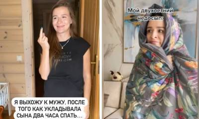 «Выходить на работу не планирую». Молодая мать прославилась благодаря шутливым видео о детях и муже - gubdaily.ru - Санкт-Петербург