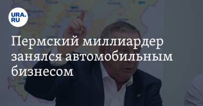 Александр Репин - Пермский миллиардер занялся автомобильным бизнесом - ura.news - Пермь