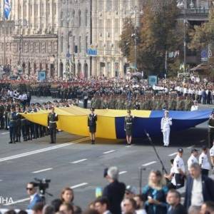 На Крещатике проходит парад ко Дню Независимости Украины: онлайн-трансляция - reporter-ua.com - Украина - Киев