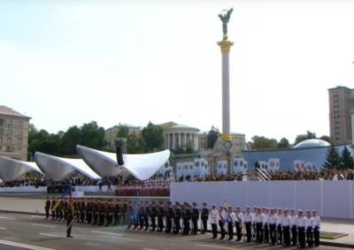 Владимир Зеленский - Эгилс Левитс - Военный парад в Киеве на День Независимости Украины: прямая трансляция - ukrainianwall.com - Украина - Киев - Польша - Одесса - Латвия