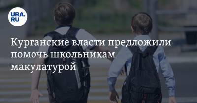Курганские власти предложили помочь школьникам макулатурой - ura.news - Курганская обл.