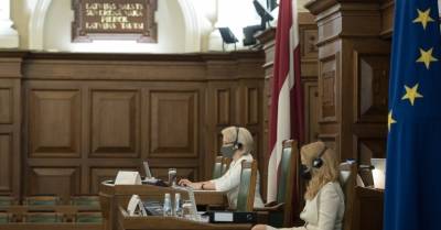 Невакцинированные депутаты Сейма смогут очно работать в парламенте, предоставив негативный тест на Covid-19 - rus.delfi.lv - Латвия