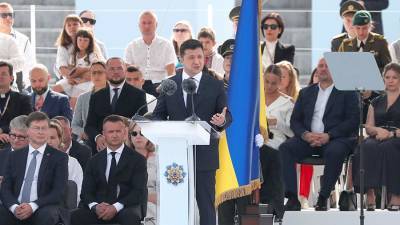 Владимир Зеленский - Виктор Суслов - Зеленский учредил День украинской государственности - iz.ru - Украина - Киев - Израиль - Русь