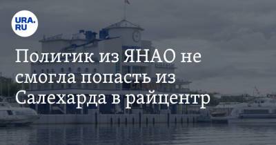 Политик из ЯНАО не смогла попасть из Салехарда в райцентр. «Наши северные реалии» - ura.news - Россия - Салехард - окр. Янао - район Ямальский