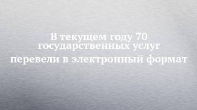 В текущем году 70 государственных услуг перевели в электронный формат - chelny-izvest.ru - респ. Татарстан - Набережные Челны - район Елабужский