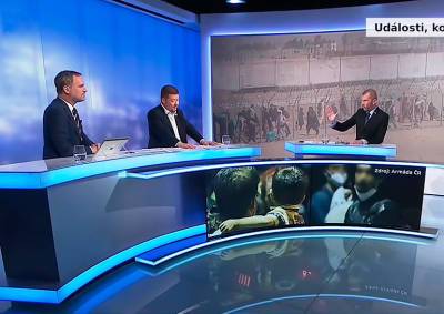 Ведущий «Чешского телевидения» наорал на неумолкающих политиков: видео - vinegret.cz - Чехия - Афганистан - Прага
