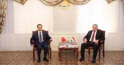 Сироджиддин Мухриддин - Сироджиддин Мухриддин встретился с Послом Китая - dialog.tj - Китай - Душанбе - Таджикистан