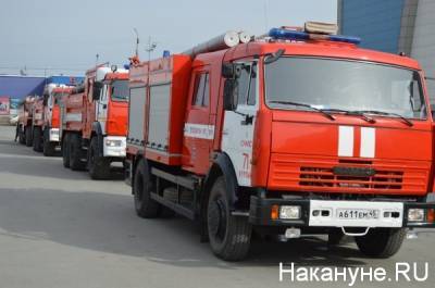 К тушению пожара под Ревдой подключили пожарные поезда - nakanune.ru
