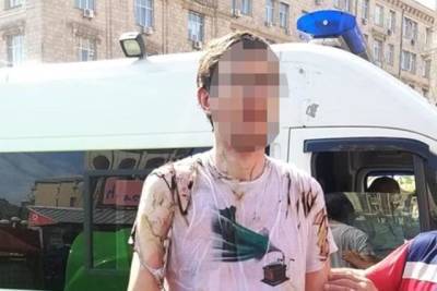 На параде в Киеве мужчина поджег себя | Новости и события Украины и мира, о политике, здоровье, спорте и интересных людях - real-vin.com - Украина - Киев