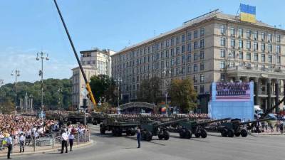 Украина отметила День независимости парадом с участием военных стран НАТО - anna-news.info - Украина - Киев - Молдавия - Грузия - Эстония - Литва - Канада - Дания - Латвия