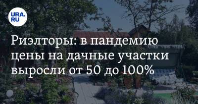 Риэлторы: в пандемию цены на дачные участки выросли от 50 до 100% - ura.news - Россия