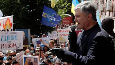 Владимир Зеленский - Владимир Путин - Петр Порошенко - Владимир Александрович - Порошенко заявил о причастности Зеленского к нападению на него с зелёнкой - russian.rt.com - Россия - Украина - Киев