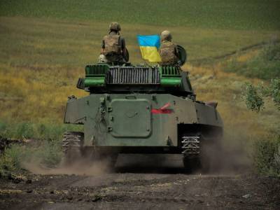 Оккупанты обстреляли позиции ВСУ на Донбассе. Погиб украинский военный – штаб ООС - gordonua.com - Россия - Украина - Крым - Луганская обл. - Донбасс - Донецкая обл.